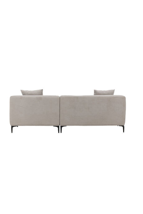 Viskan 3 - Sitzer Sofa - hellgrau/Stoff - 3 - Sitzer Sofas - ALVAHOME