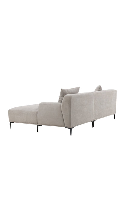 Viskan 3 - Sitzer Sofa - hellgrau/Stoff - 3 - Sitzer Sofas - ALVAHOME
