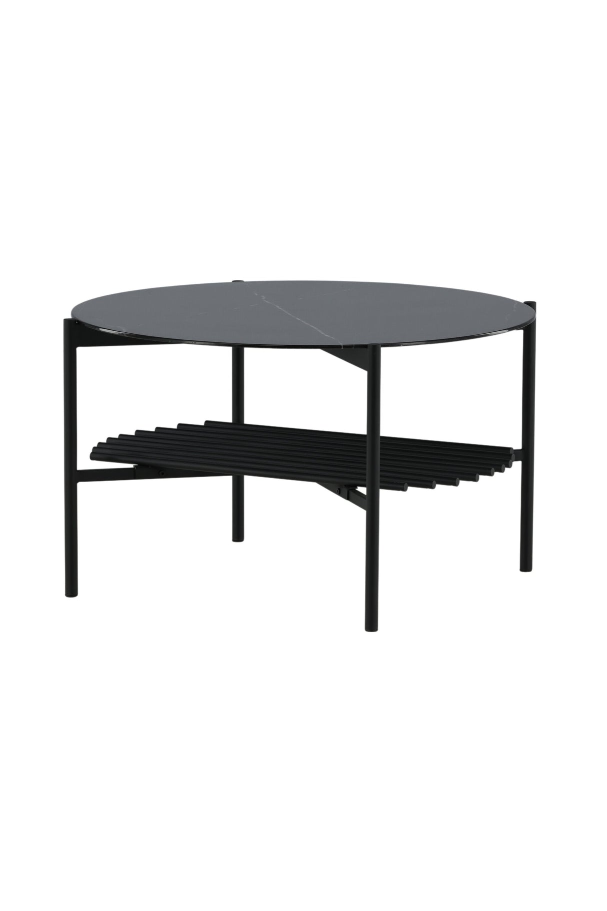 Von Staf Couchtisch - schwarz/Glas - Couchtische - ALVAHOME
