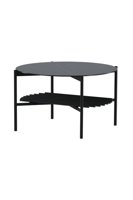 Von Staf Couchtisch - schwarz/Glas - Couchtische - ALVAHOME