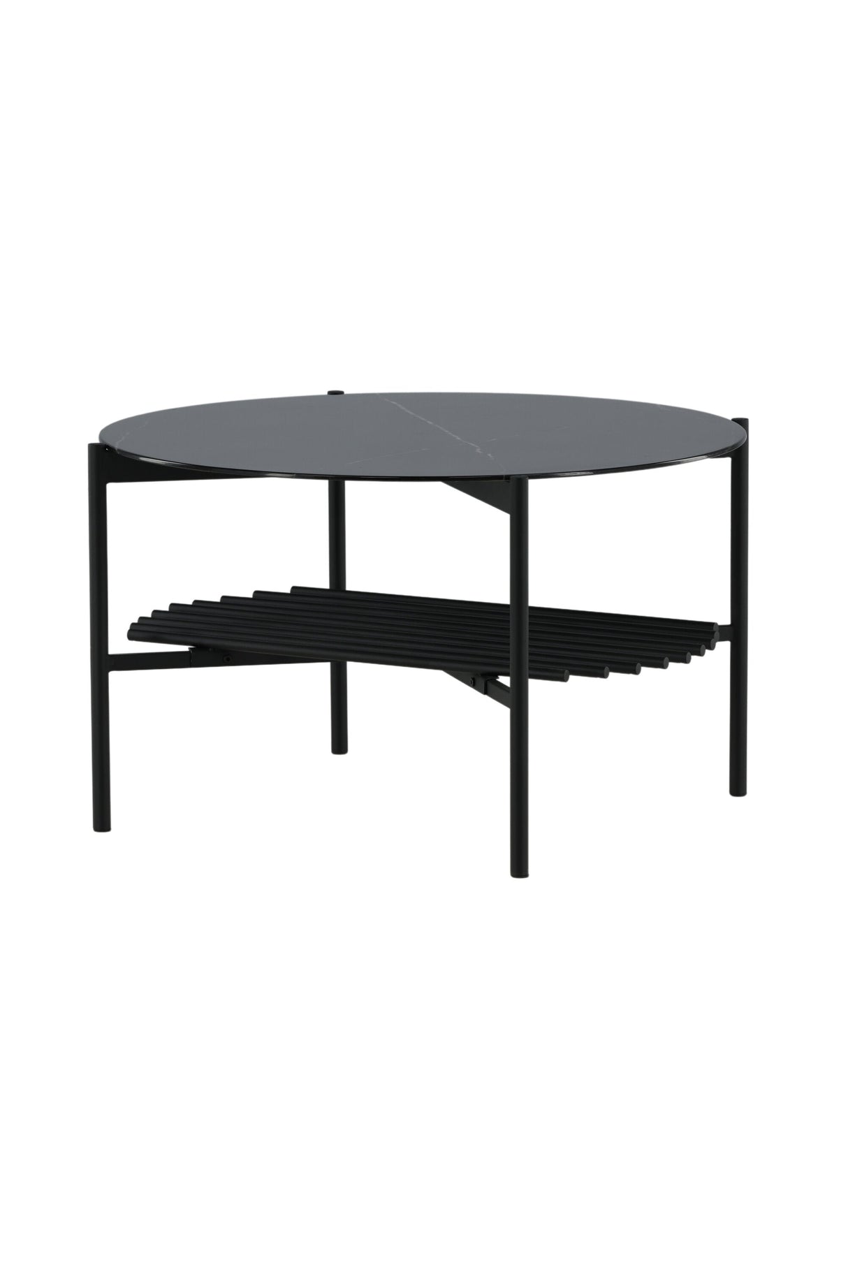 Von Staf Couchtisch - schwarz/Glas - Couchtische - ALVAHOME
