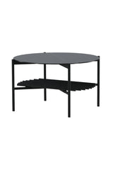 Von Staf Couchtisch - schwarz/Glas - Couchtische - ALVAHOME