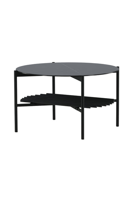 Von Staf Couchtisch - schwarz/Glas - Couchtische - ALVAHOME
