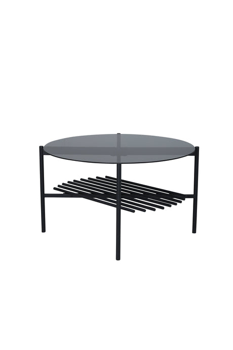 Von Staf Couchtisch - schwarz/Glas - Couchtische - ALVAHOME