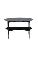 Von Staf Couchtisch - schwarz/Glas - Couchtische - ALVAHOME