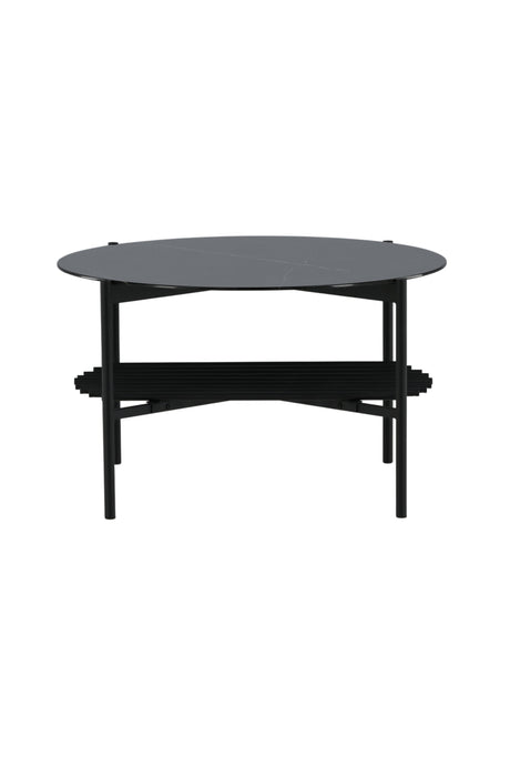 Von Staf Couchtisch - schwarz/Glas - Couchtische - ALVAHOME