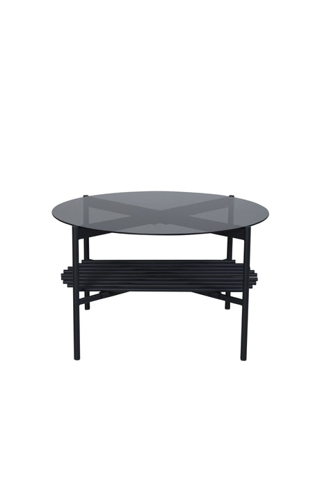 Von Staf Couchtisch - schwarz/Glas - Couchtische - ALVAHOME