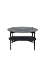 Von Staf Couchtisch - schwarz/Glas - Couchtische - ALVAHOME