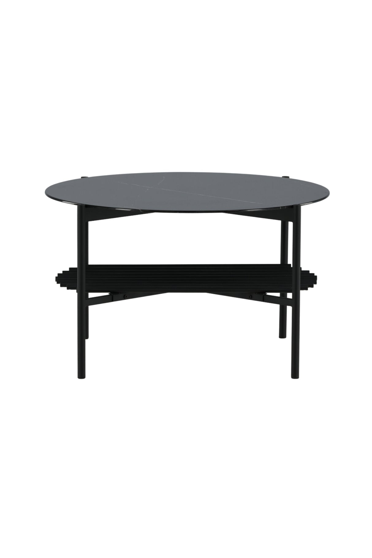 Von Staf Couchtisch - schwarz/Glas - Couchtische - ALVAHOME