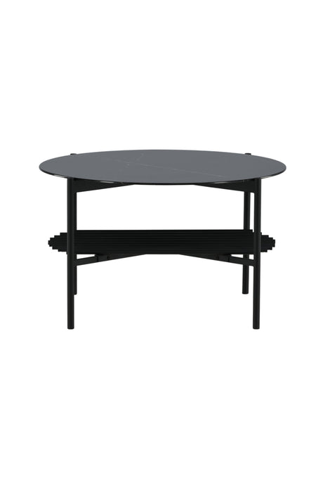 Von Staf Couchtisch - schwarz/Glas - Couchtische - ALVAHOME