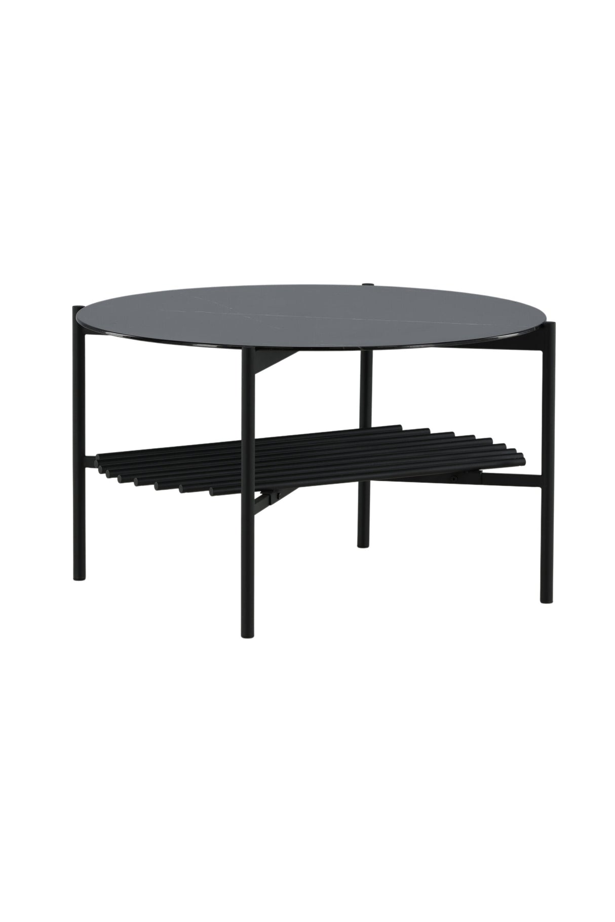 Von Staf Couchtisch - schwarz/Glas - Couchtische - ALVAHOME