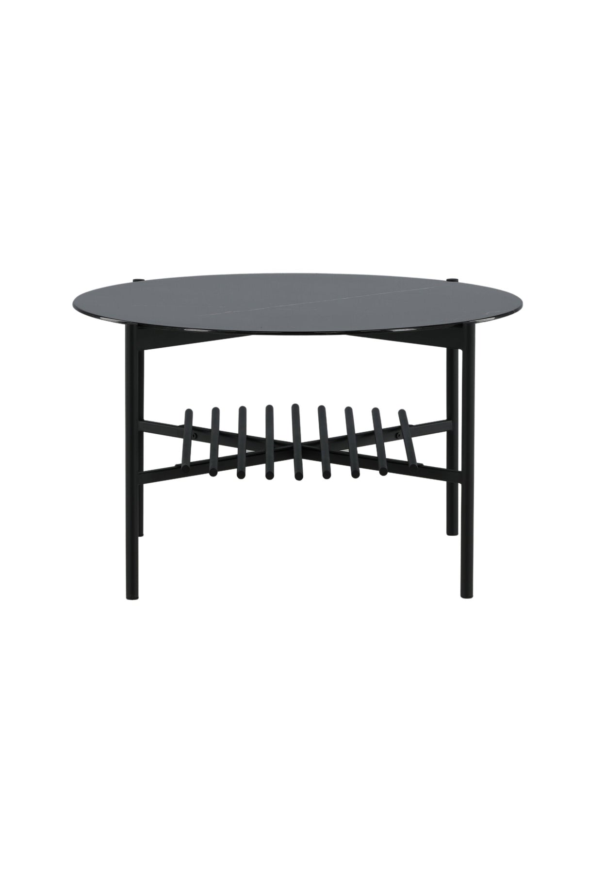 Von Staf Couchtisch - schwarz/Glas - Couchtische - ALVAHOME