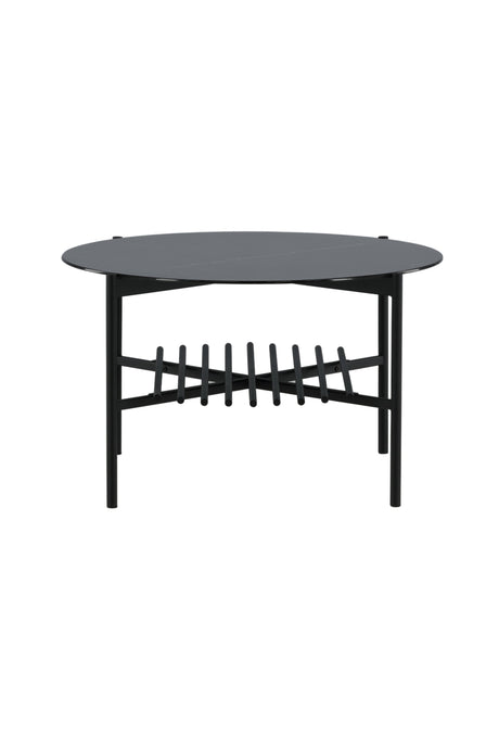 Von Staf Couchtisch - schwarz/Glas - Couchtische - ALVAHOME