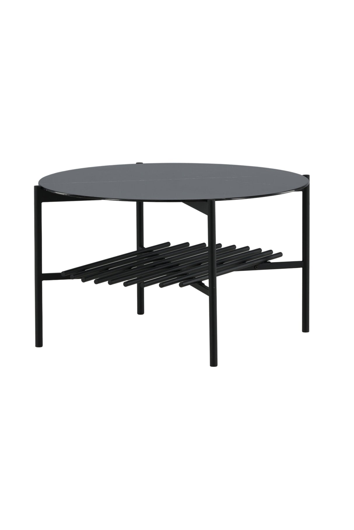 Von Staf Couchtisch - schwarz/Glas - Couchtische - ALVAHOME