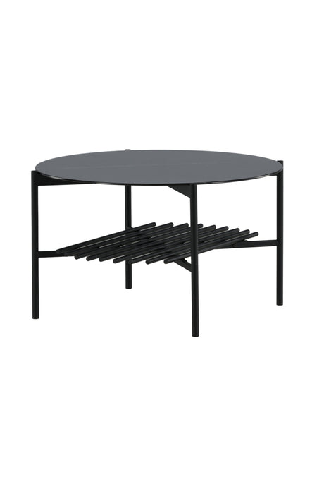 Von Staf Couchtisch - schwarz/Glas - Couchtische - ALVAHOME