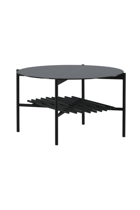 Von Staf Couchtisch - schwarz/Glas - Couchtische - ALVAHOME