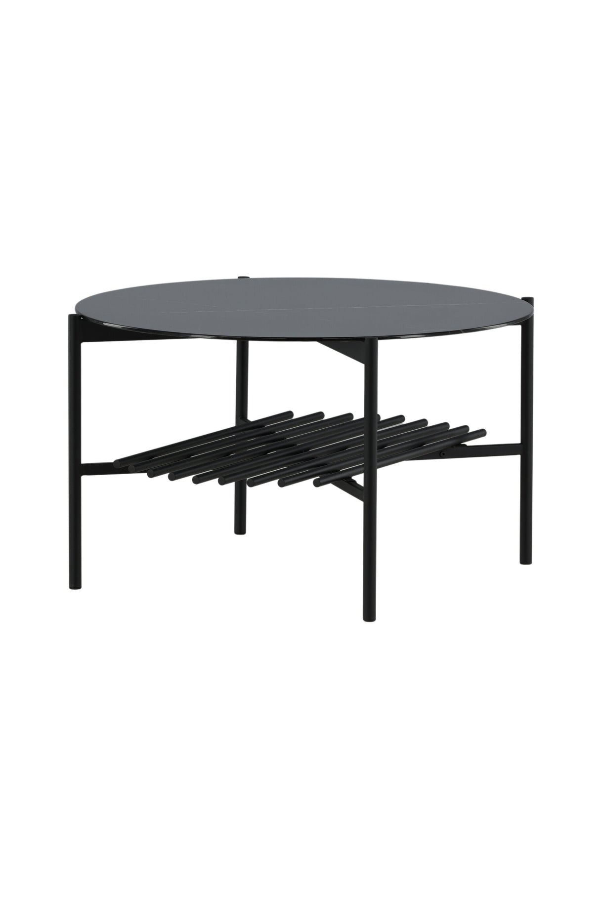Von Staf Couchtisch - schwarz/Glas - Couchtische - ALVAHOME