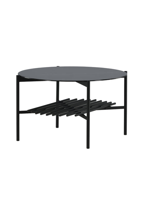 Von Staf Couchtisch - schwarz/Glas - Couchtische - ALVAHOME