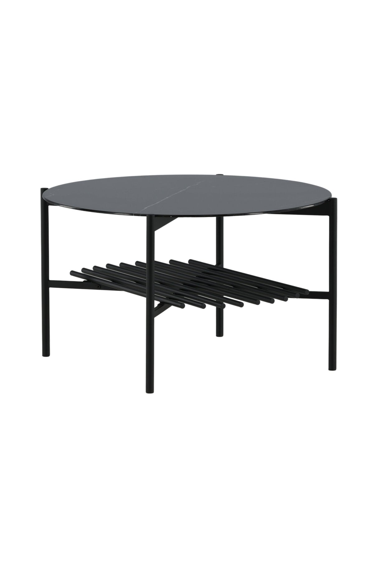 Von Staf Couchtisch - schwarz/Glas - Couchtische - ALVAHOME