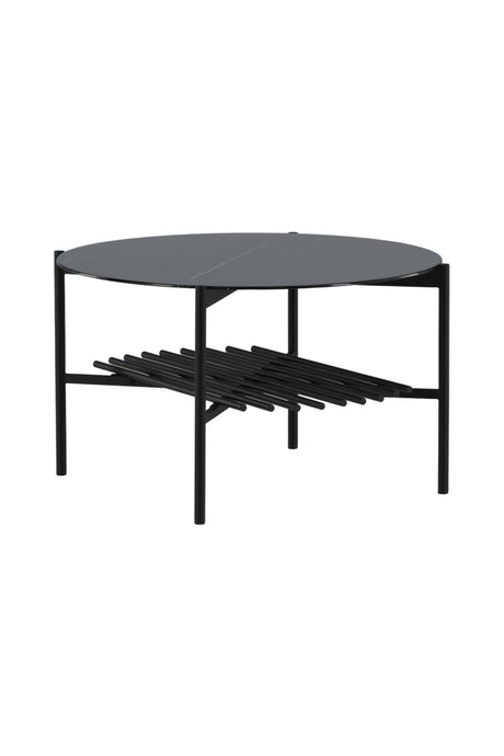 Von Staf Couchtisch - schwarz/Glas - Couchtische - ALVAHOME