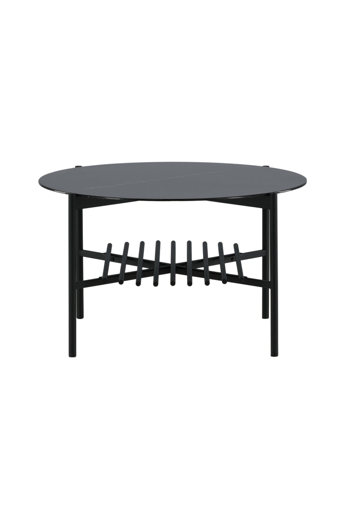 Von Staf Couchtisch - schwarz/Glas - Couchtische - ALVAHOME