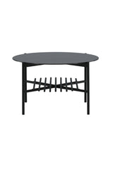 Von Staf Couchtisch - schwarz/Glas - Couchtische - ALVAHOME