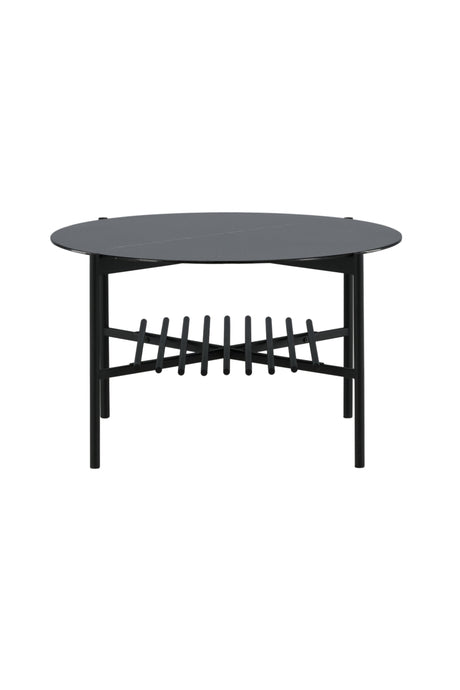 Von Staf Couchtisch - schwarz/Glas - Couchtische - ALVAHOME