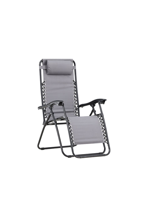 Vulcano Outdoor Sun - Lounge - grau/Stahl - Outdoor Sun - Lounges - ALVAHOME