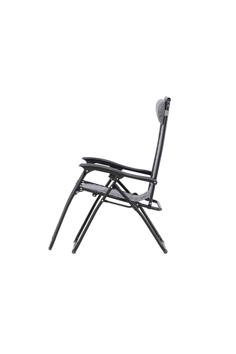Vulcano Outdoor Sun - Lounge - grau/Stahl - Outdoor Sun - Lounges - ALVAHOME