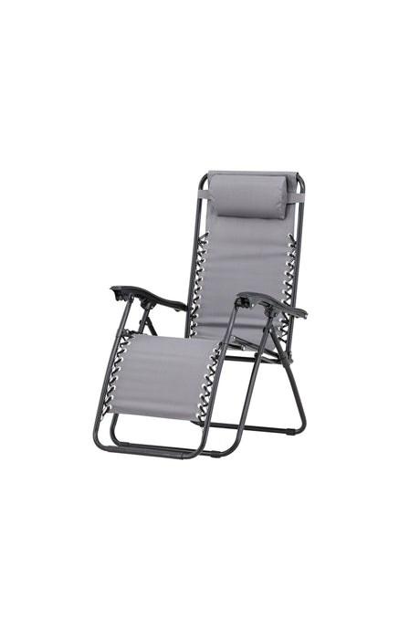 Vulcano Outdoor Sun - Lounge - grau/Stahl - Outdoor Sun - Lounges - ALVAHOME