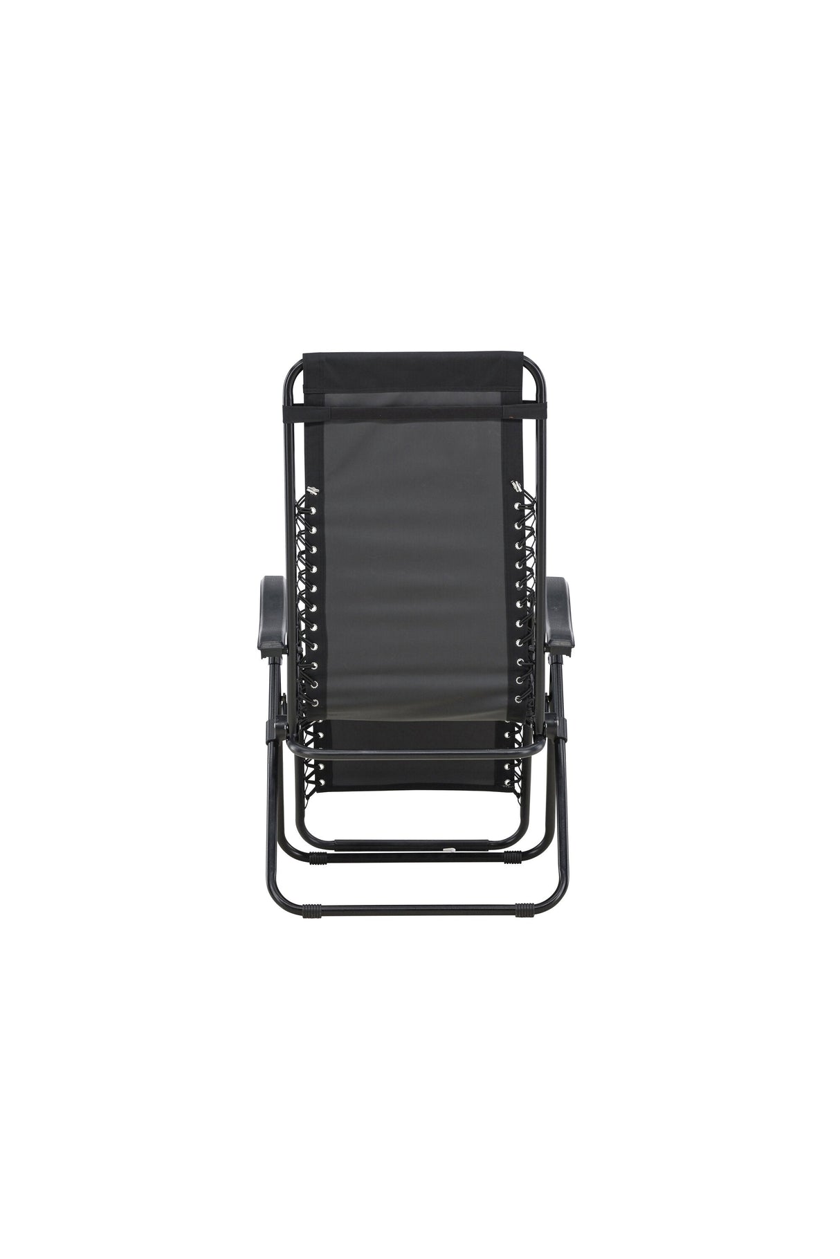 Vulcano Outdoor Sun - Lounge - schwarz/Stahl - Outdoor Sun - Lounges - ALVAHOME