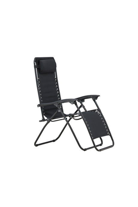 Vulcano Outdoor Sun - Lounge - schwarz/Stahl - Outdoor Sun - Lounges - ALVAHOME