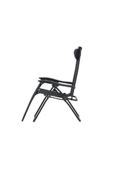 Vulcano Outdoor Sun - Lounge - schwarz/Stahl - Outdoor Sun - Lounges - ALVAHOME