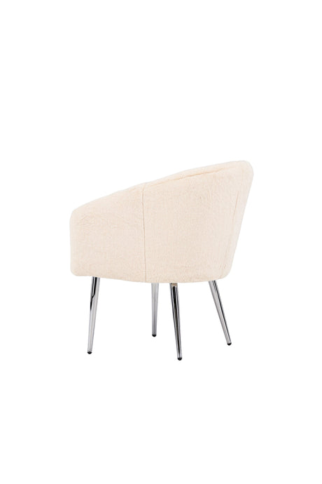 Wanda Sessel - beige/Polyester - Teddy - Sessel - ALVAHOME