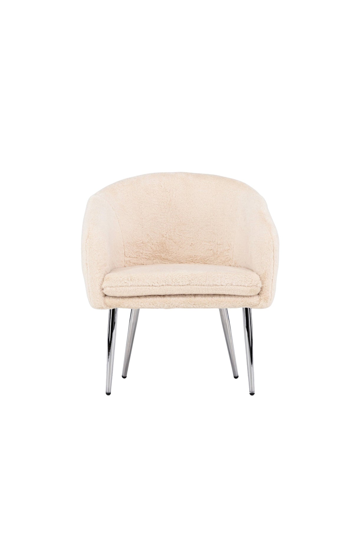 Wanda Sessel - beige/Polyester - Teddy - Sessel - ALVAHOME