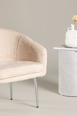 Wanda Sessel - beige/Polyester - Teddy - Sessel - ALVAHOME