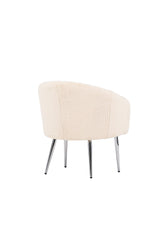 Wanda Sessel - beige/Polyester - Teddy - Sessel - ALVAHOME