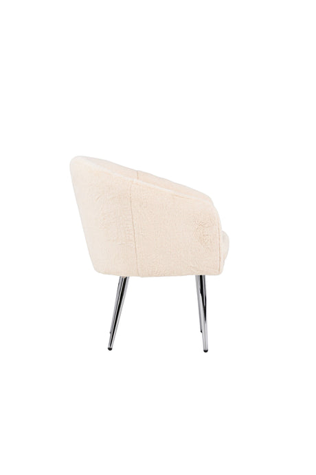 Wanda Sessel - beige/Polyester - Teddy - Sessel - ALVAHOME