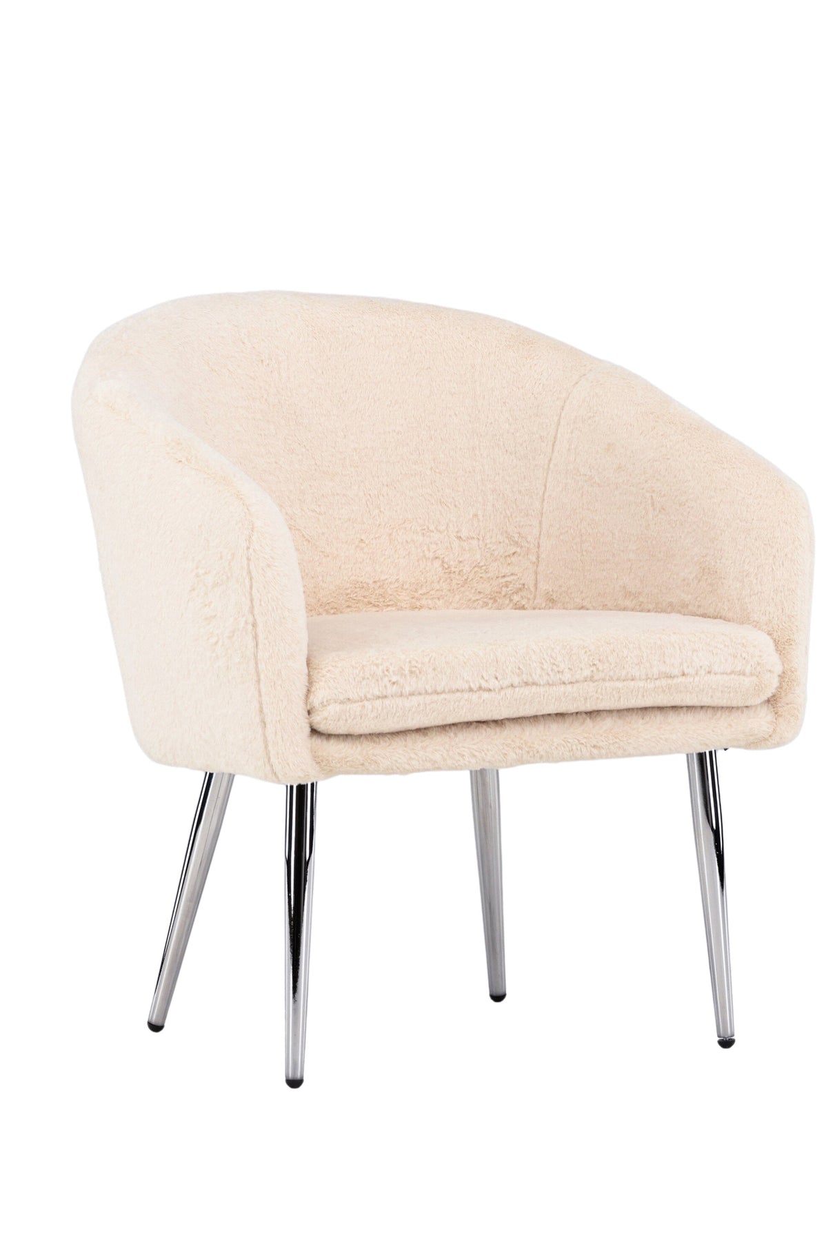Wanda Sessel - beige/Polyester - Teddy - Sessel - ALVAHOME