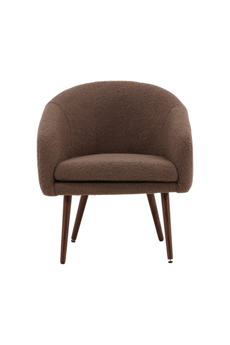Wanda Sessel - braun/Polyester - Teddy - Sessel - ALVAHOME