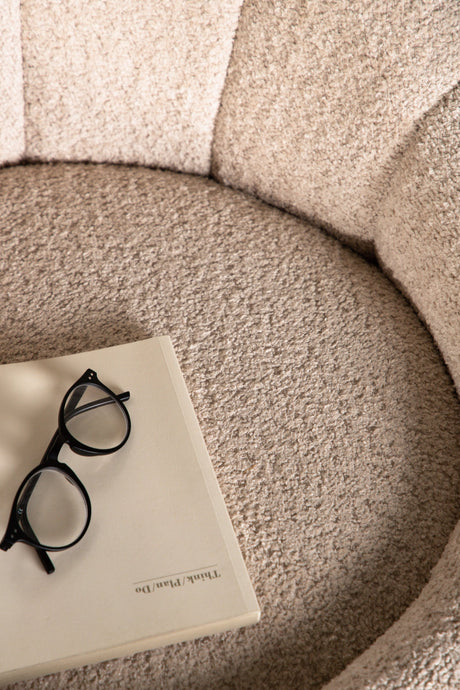 Warren Sessel - beige/Polyester - Sessel - ALVAHOME