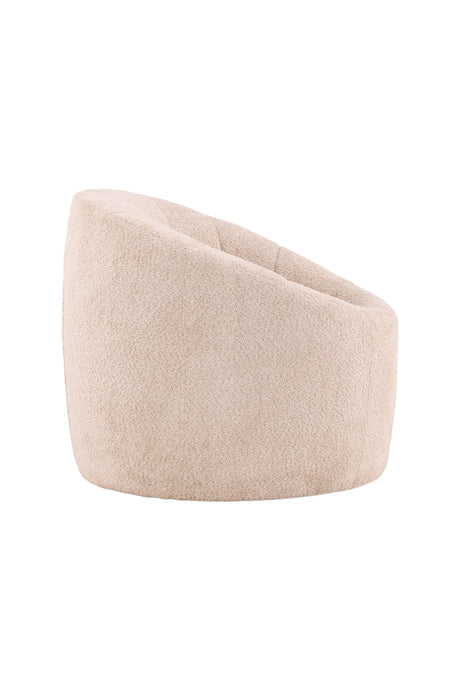 Warren Sessel - beige/Polyester - Sessel - ALVAHOME