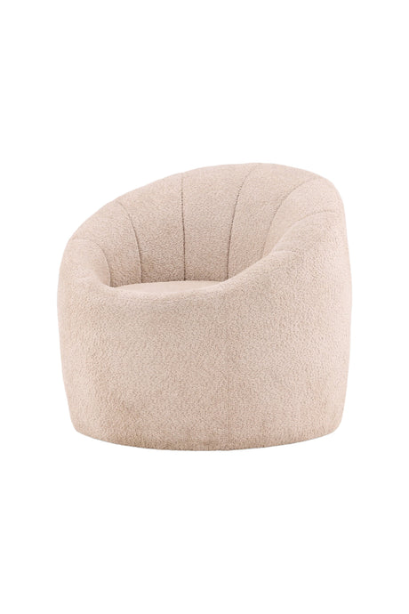Warren Sessel - beige/Polyester - Sessel - ALVAHOME