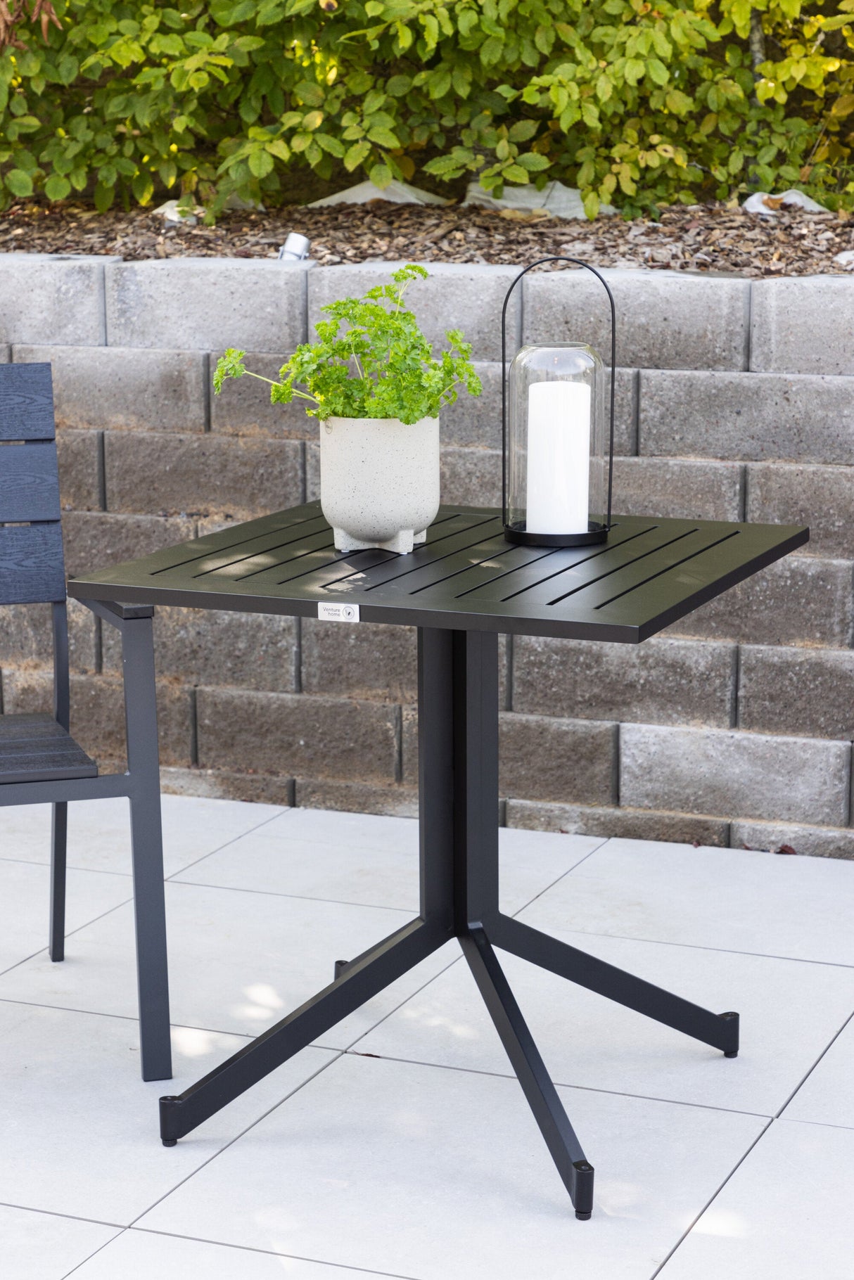 Way Outdoor - Tisch - schwarz/Aluminum - Outdoor - Tische - ALVAHOME
