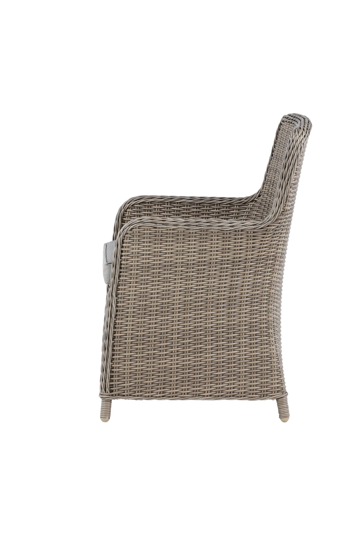 Wembley Outdoor - Essstuhl - braun/Weidengeflecht - Outdoor - Essstühle - ALVAHOME