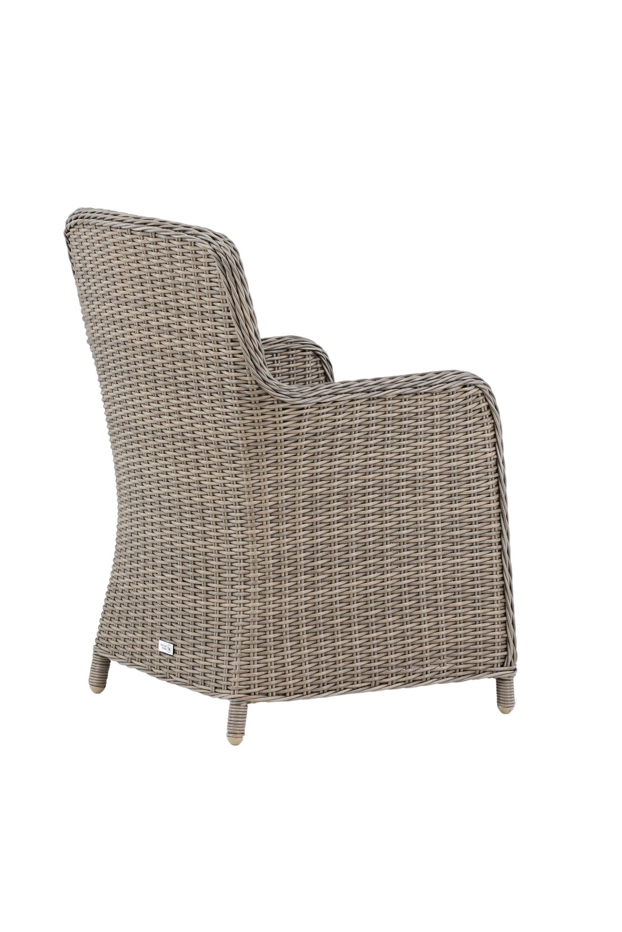 Wembley Outdoor - Essstuhl - braun/Weidengeflecht - Outdoor - Essstühle - ALVAHOME