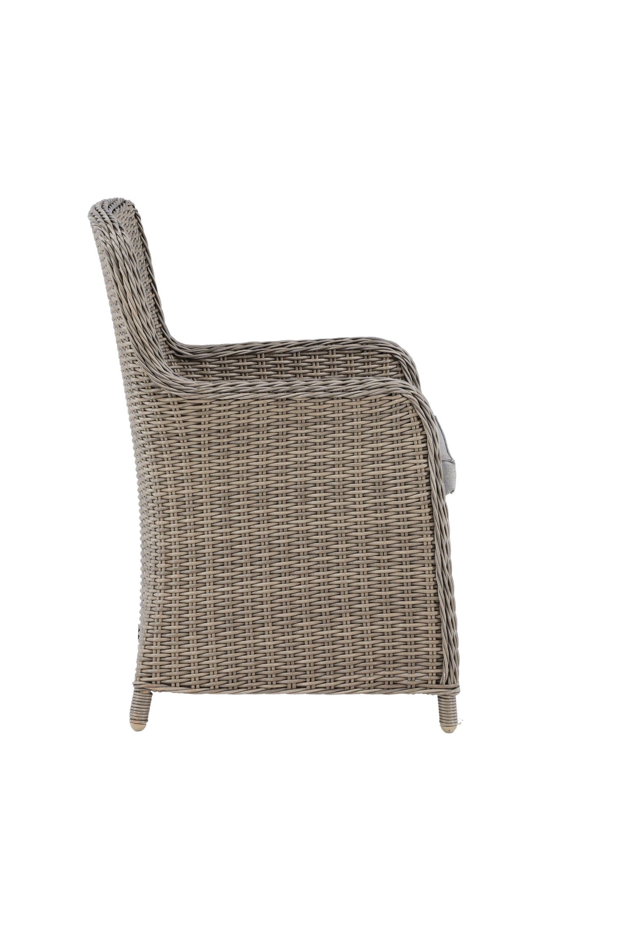 Wembley Outdoor - Essstuhl - braun/Weidengeflecht - Outdoor - Essstühle - ALVAHOME