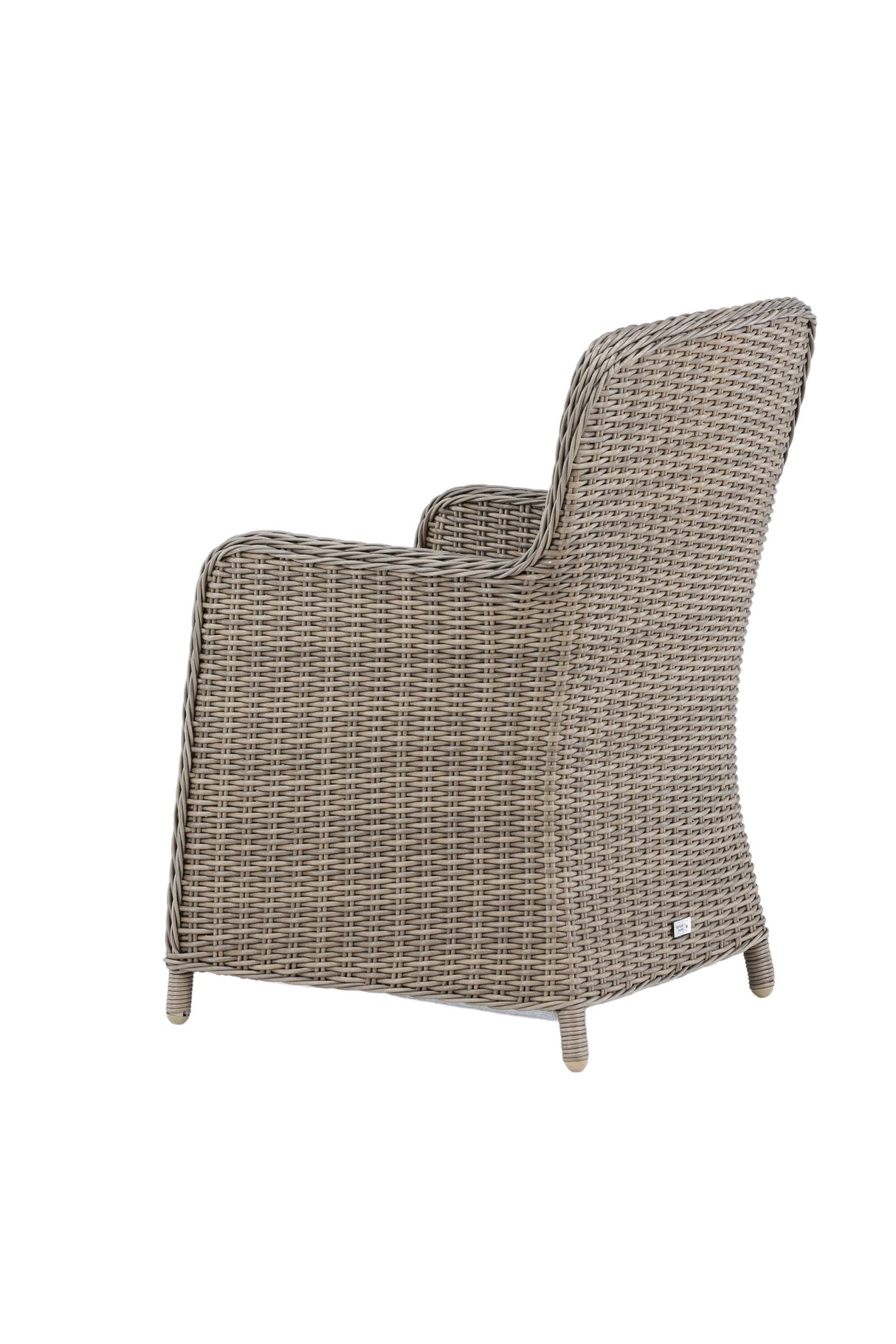 Wembley Outdoor - Essstuhl - braun/Weidengeflecht - Outdoor - Essstühle - ALVAHOME