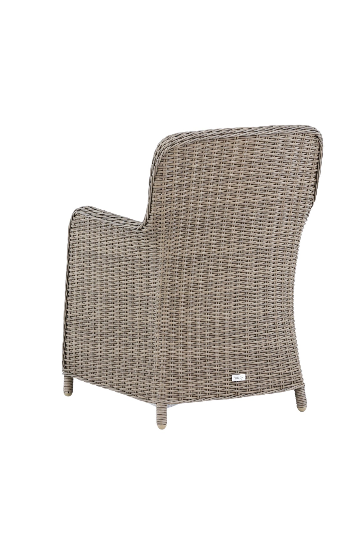 Wembley Outdoor - Essstuhl - braun/Weidengeflecht - Outdoor - Essstühle - ALVAHOME