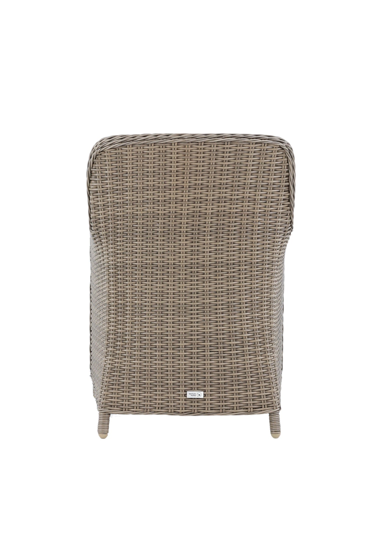 Wembley Outdoor - Essstuhl - braun/Weidengeflecht - Outdoor - Essstühle - ALVAHOME